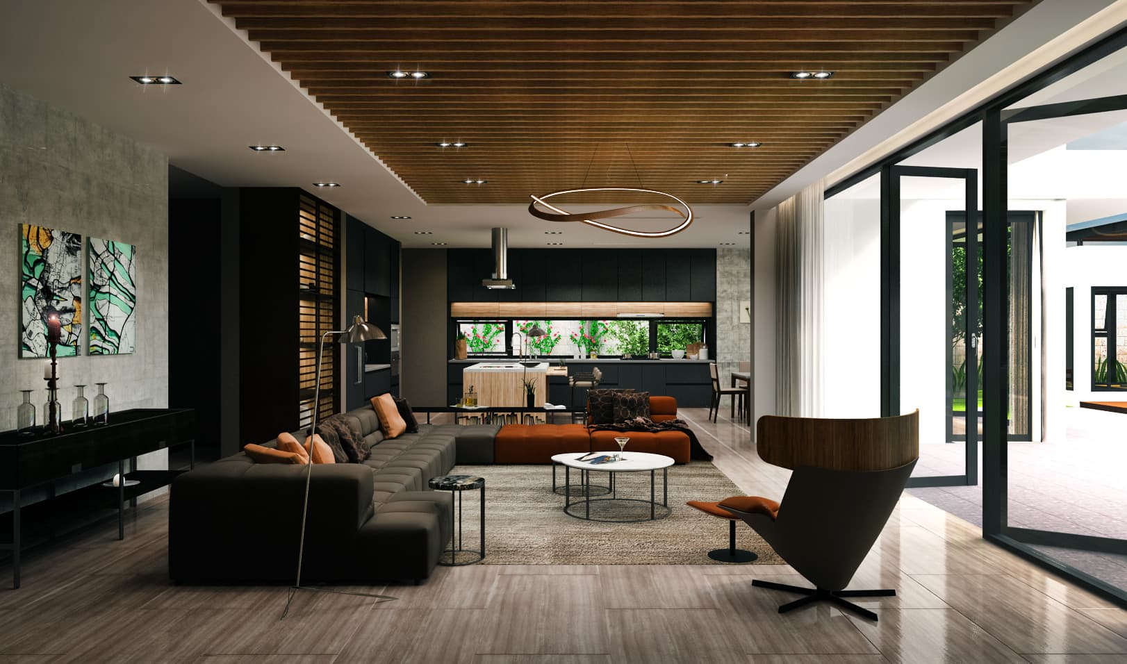 Villa Thuan - Interior Design & 3D Rendering